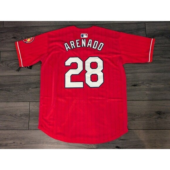 Cardinals Other - Nolan Arenado #28 St. Louis Cardinals Red 2024 City Connect Jersey Medium